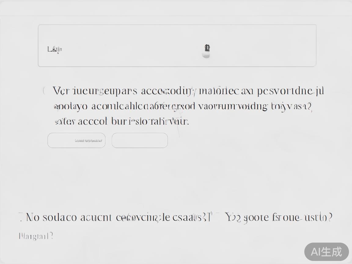 正确输入账户信息
登录时请确保账号和密码的正确性